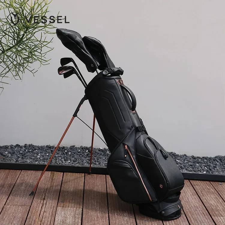 VESSEL2025高尔夫球包7.5寸支架包碳纤维golfbag男女3KG单双肩带