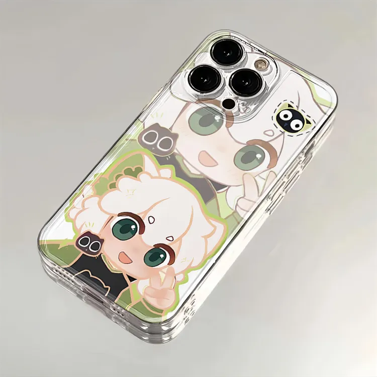 Q版小黑适用苹果iphone16promax小米15/14/13华为手机壳太空MT