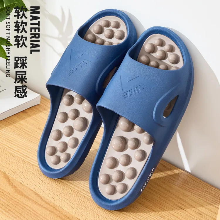 Aokang/奥康防滑按摩拖鞋2025新款室内家居足底穴位凉拖鞋男夏季