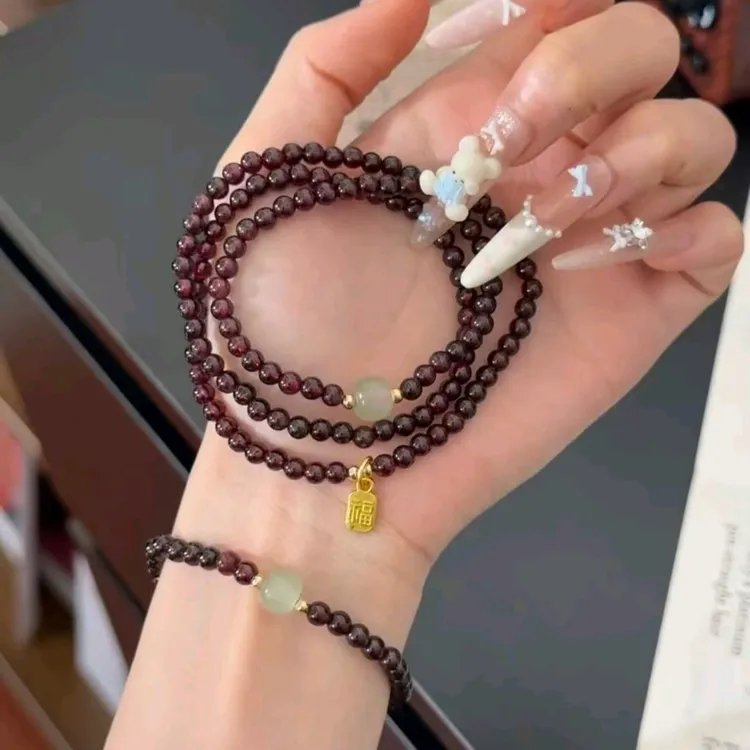 新中式禅意手串2025新款高颜值简约风新中式百搭风小众设计感手串