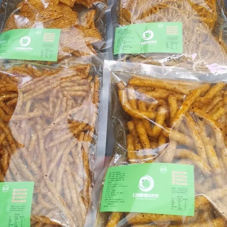 （今日推荐）临夏清真辣条广河吉巴巴手工辣片麻辣特产网红零食休闲