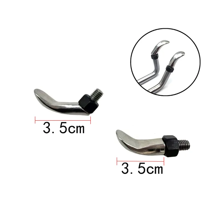 汽车凹陷修复工具滑杆压钳替换头蛇形顶头M8凹坑凹陷整平维修配件