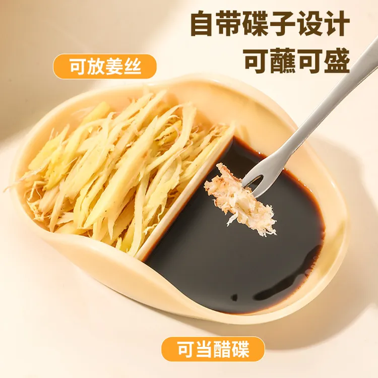 多功能吃螃蟹工具家用厨房拆蟹剥蟹器创意便携蟹钳剪自带挑蟹叉勺