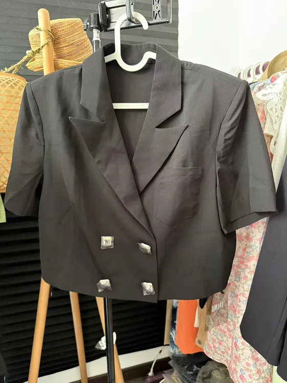 通勤风轻职风时尚套装休闲韩版百搭轻熟风新复古风