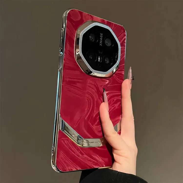 适用华为mate70rs非凡大师手机壳轻奢高级丝绒mate60pro精孔镜头