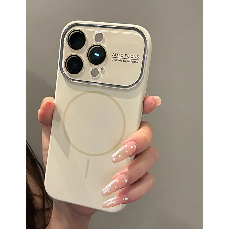 雅天立高级感大视窗液态磁吸适用苹果16/17pro max手机壳iPhone15