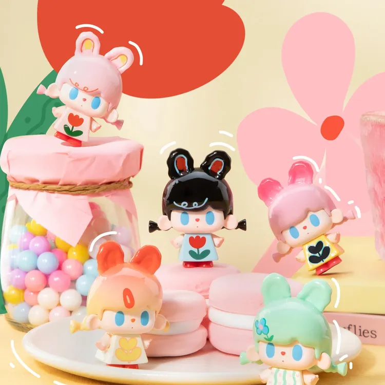 【拆袋】兔兔熊三代马蒂斯的夏天萌粒盲盒盲袋公仔摆件