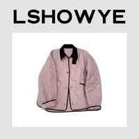 LSHOWYE｜翻领撞色休闲棉服YX-9660