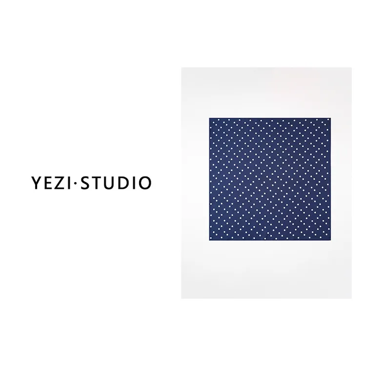 【星辰】18姆米桑蚕丝中古系列波点元素丝巾25142010（25242002）周年