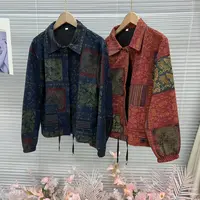 9058【凡家衣橱】秋季新款民族风短款外套大码宽松休闲百搭时尚上衣