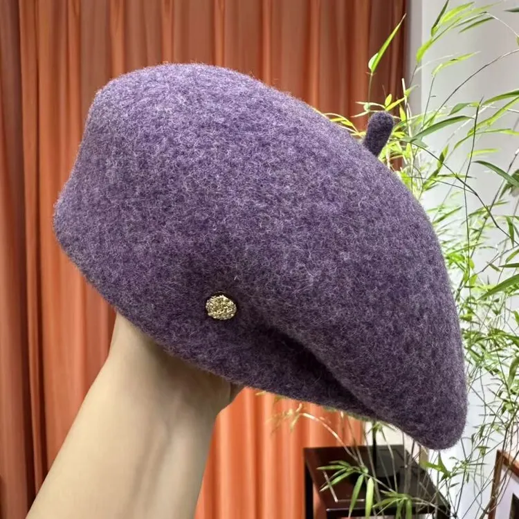 秋冬新款时尚女士贝雷帽