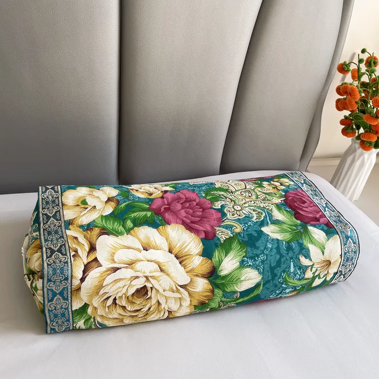 柏子壳枕头护颈椎改善肩颈8-11厘米老粗布护颈枕侧柏籽柏籽壳枕头