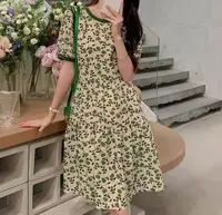 【连衣裙】高档连衣裙设计感时装女装服装2493[XSLF]Q