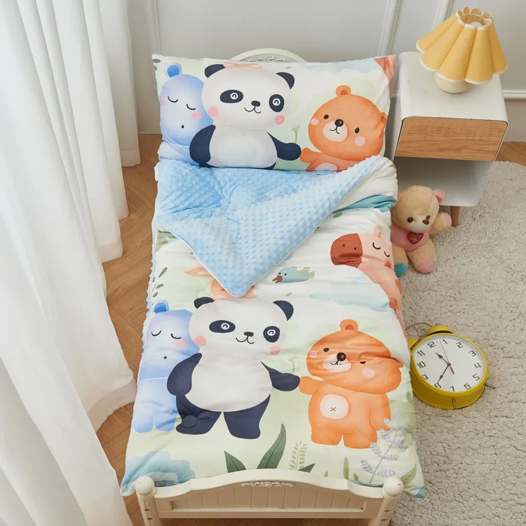 姗熙婴童防踢睡袋秋冬加绒保暖睡袋防踢被幼儿园防踢被秋冬款