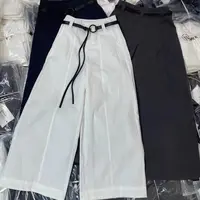 【云云精选】7032 韩系速干设计款直筒休闲裤
