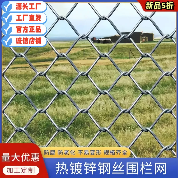 热镀锌蔬菜铁丝网围栏果园养殖防护钢丝网养鸡养狗围栏网养殖网