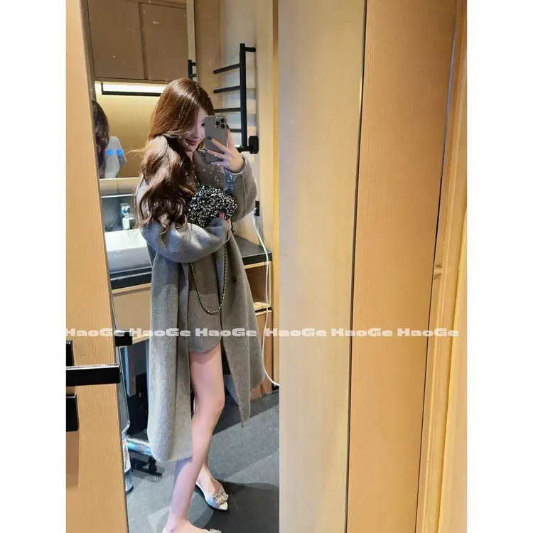 浩哥严选●继承者HGX2SP4899经典纯色宽松休闲中长款大衣外套