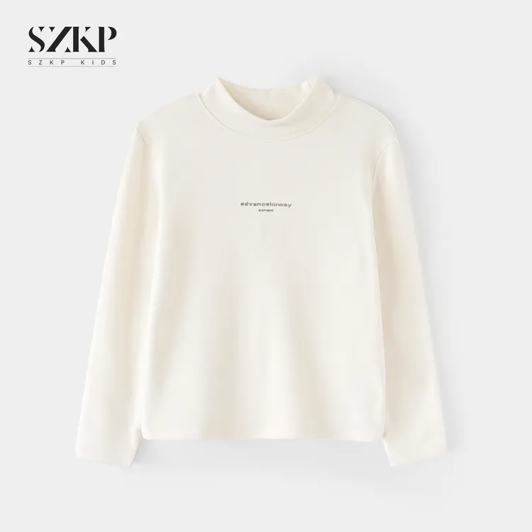 SZKP冬季新款女童装长袖T恤中大童休闲保暖儿童打底衫BGYD557532