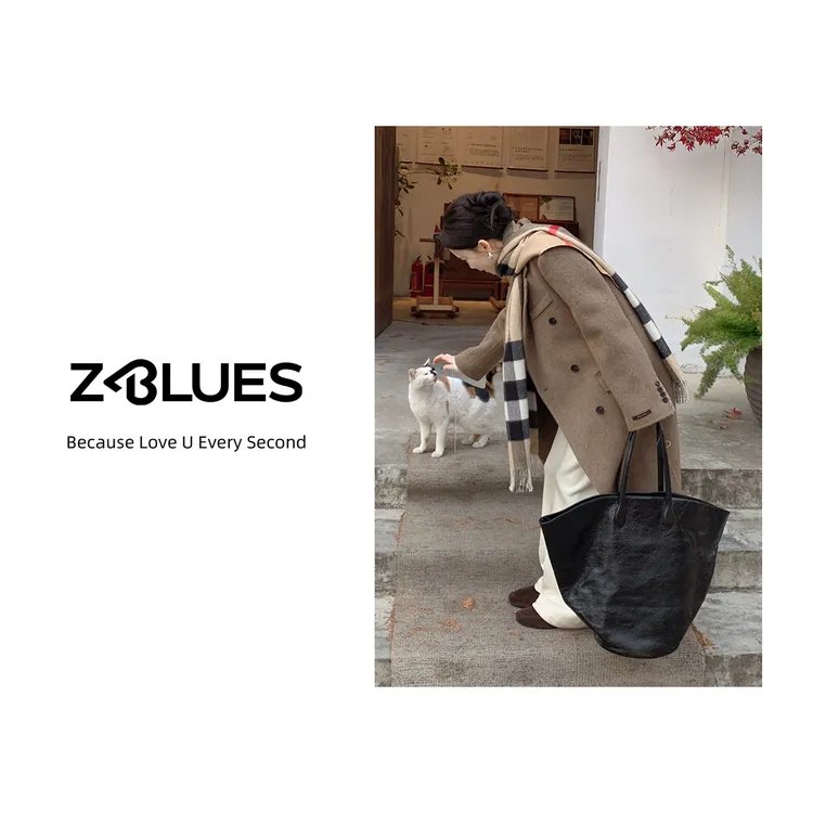 Z.blues【苏黎世的冬】秋冬长款设计牦牛绒羊毛呢大衣YZDLMK4318A