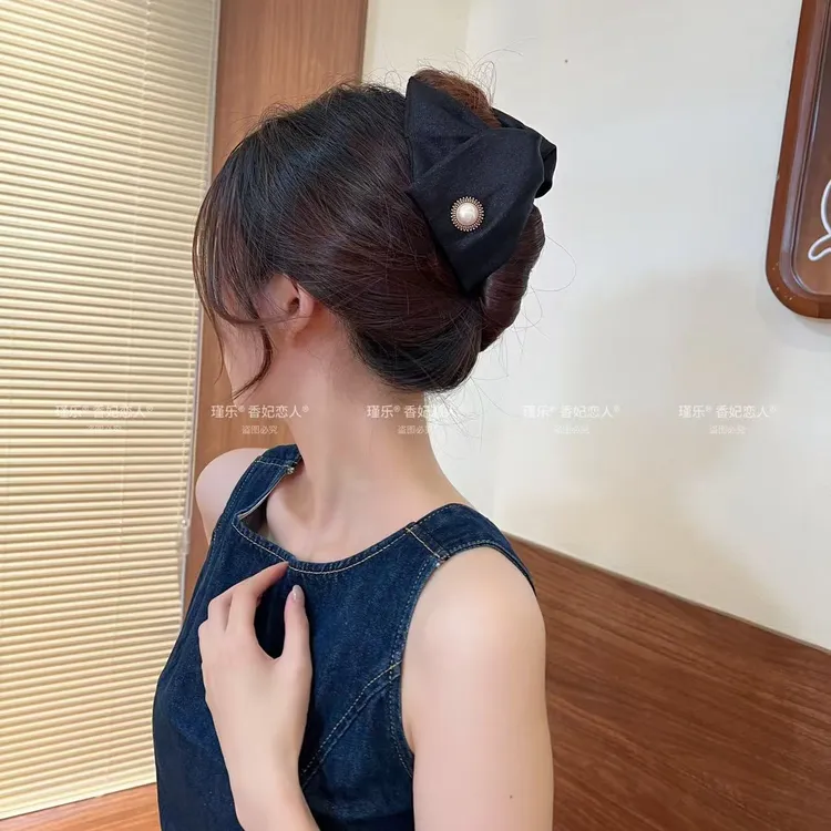 复古抓夹女高级感2025新款大号发量大巴黎王妃发夹后脑勺鲨鱼夹