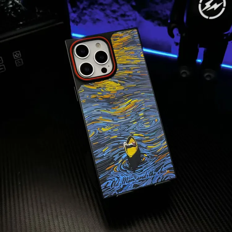 镭射勋章苹果17promax手机壳16适用iPhone15磁吸14情侣13原创12
