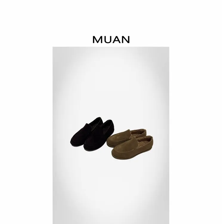木岸MUAN:《杜可夫乐福鞋》加绒版 定制乐福鞋单鞋D-LL-7800-1937