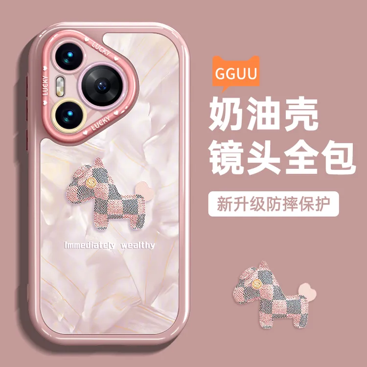 洛可可适用华为Pura70手机壳Pura70pro套p70新款pura70ultra系列6