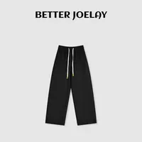 BETTER JOELAY-【廊下漫步】时尚直筒裤子宽松百搭休闲风KKH2322