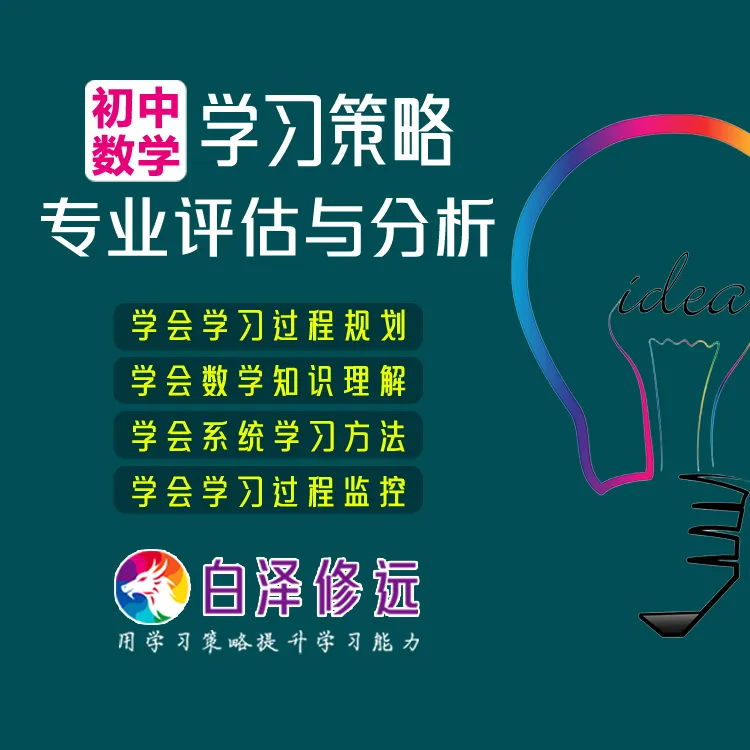 初中数学-学习策略评估分析(7~9年级适用)
