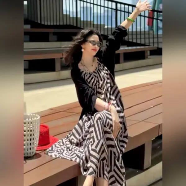 【Linda姐高端线】夏季少女气质时尚百搭吊带裙连衣裙AS5LYH2687