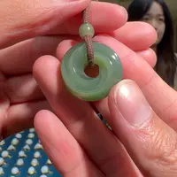 和田玉未镶嵌颈饰124淼淼卡23左右