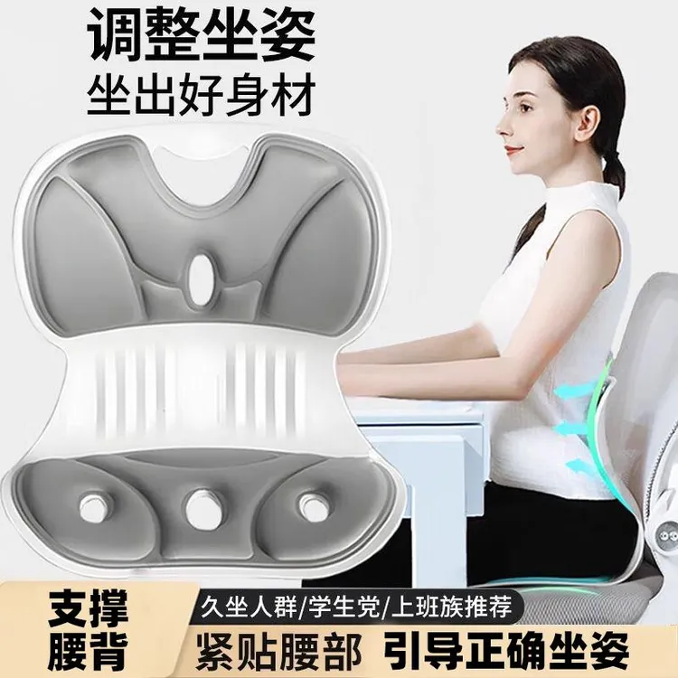 范哲萨护腰坐垫坐姿椅人体工学办公室腰靠背靠座椅久坐不累神器