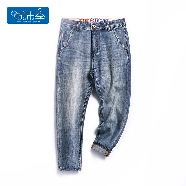 城市李#6128春秋款斜插口袋八分八分裤男款爆款2025新款