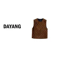 【DAYANG】小双鱼 玳瑁感圆圆圈圈老钱风四季小马甲