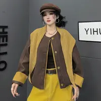 亿火2025秋季新款短外套长袖女法式秋冬夹克短款圆领百搭H14-9912