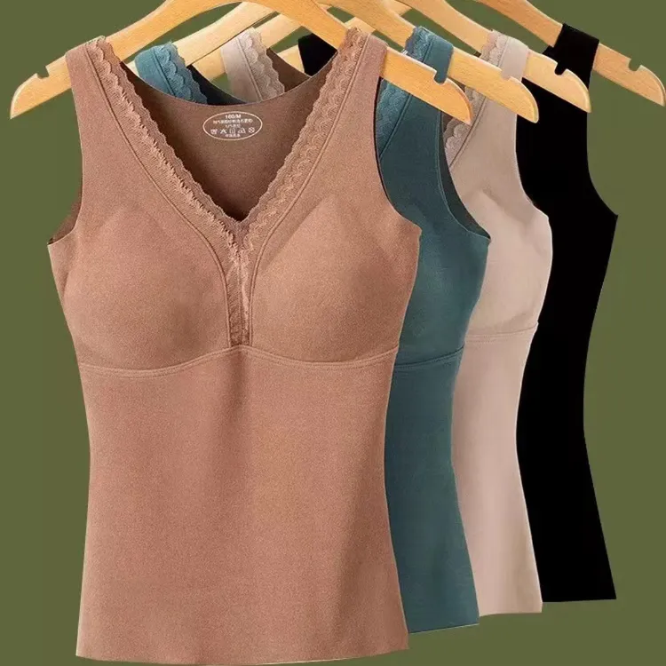 5006德容保暖美背背心舒适女建议80-150内胸大胖姐妹勿拍