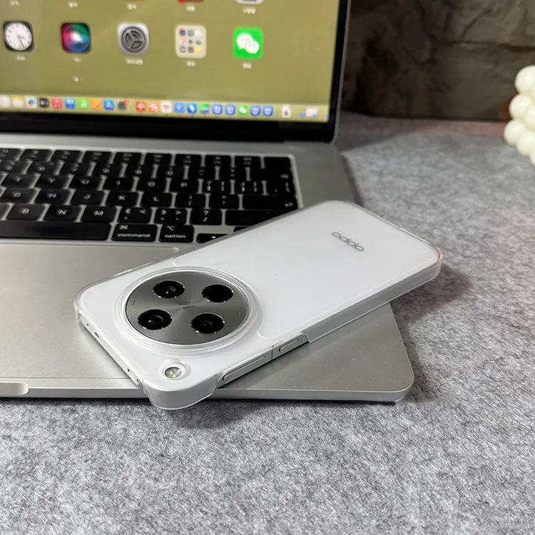 简约磨砂半包适用OPPOfindx8S手机壳findx8ultra半透明防摔保护壳