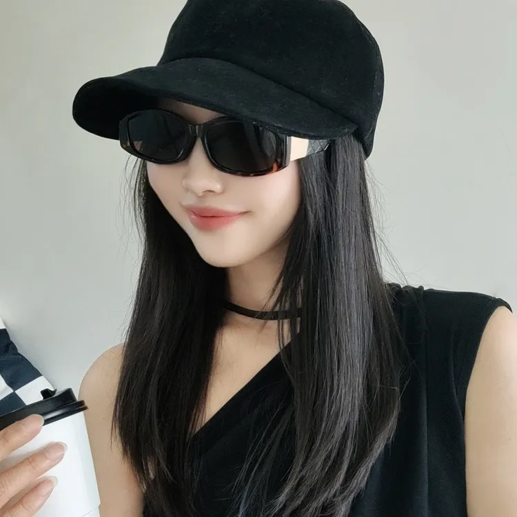 菱格腿猫眼墨镜女防紫外线个性时尚百搭椭圆豹纹太阳镜小框遮阳镜