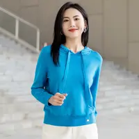 【小余专属】减龄纯色连帽针织时尚运动GC922672