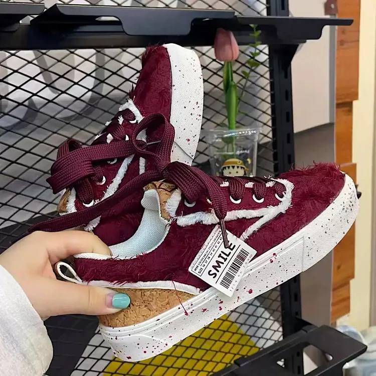 【琥珀流光】草牌男鞋2025新款干净感痞帅小白鞋情侣休闲运动板鞋女