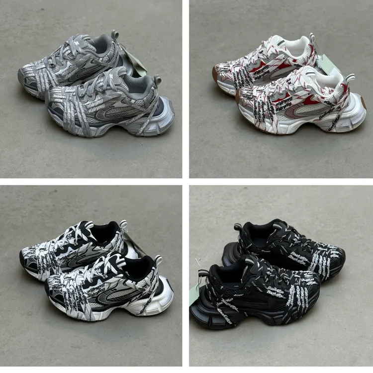 欧货2025新款疯狂绑带潮酷做旧擦色老爹鞋炸街款时尚休闲鞋单鞋女