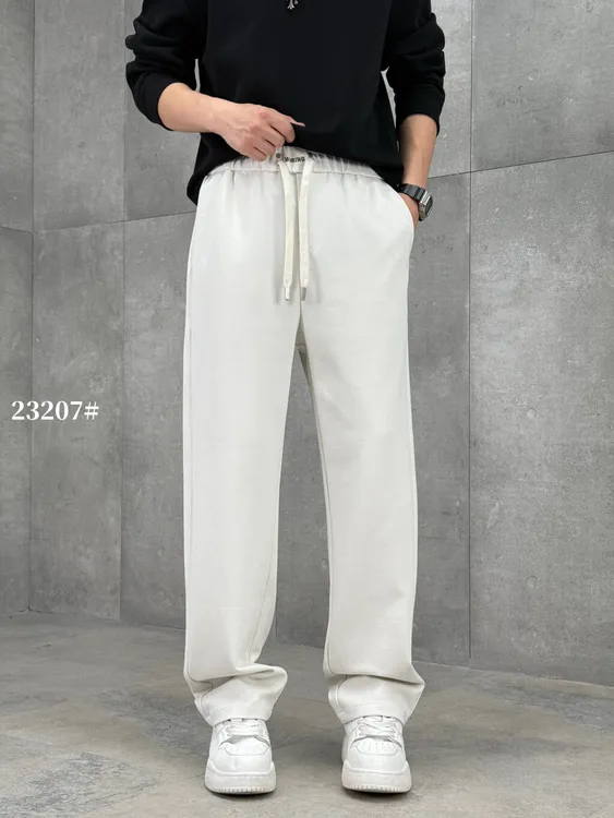 秋冬百搭裤子秋季秋冬宽松阔腿裤休闲裤男士时尚垂感