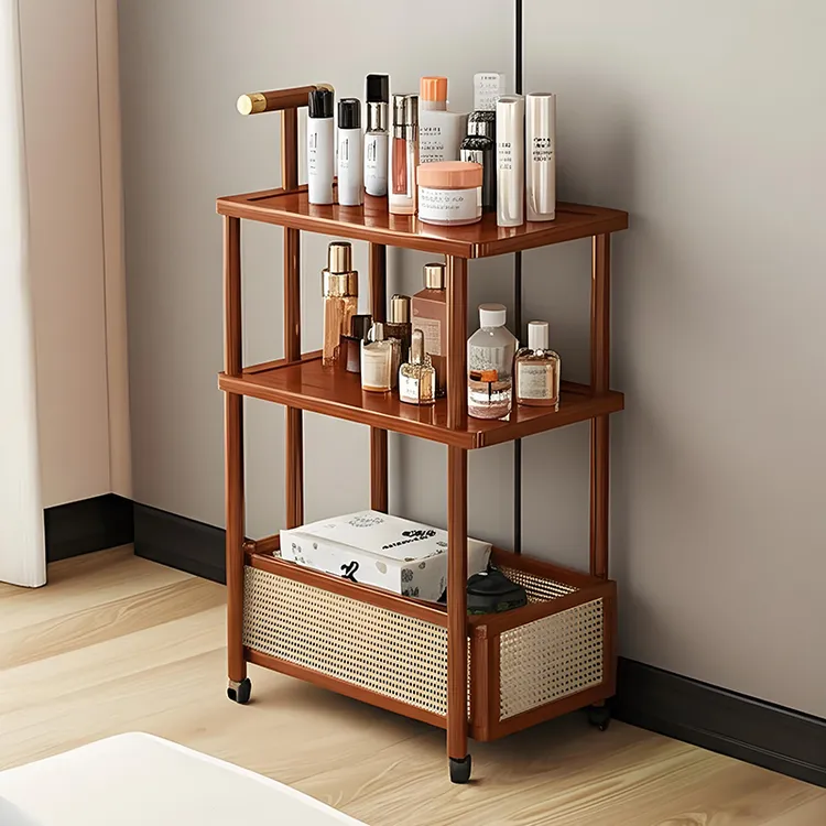 美容院专用小推车可移动护理仪器置物架子多功能理发店手推工具车