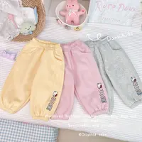 「Dannirabbit」【Alpaca绒】冬款&女童超厚实加绒卫裤【G-5658】