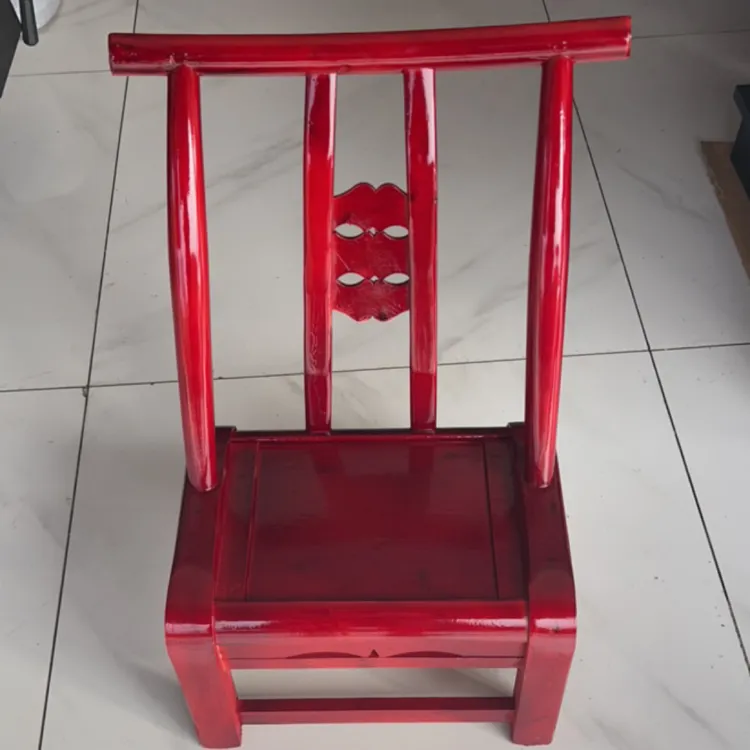 柏木手工小椅子坐高2 5厘米家用