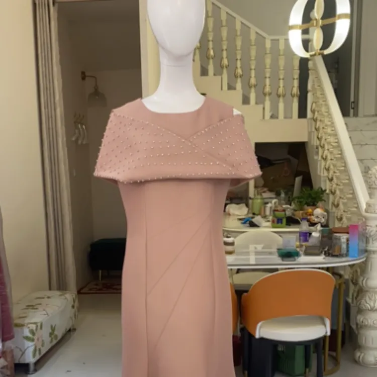 喜妈妈敬酒服礼服鱼尾新款