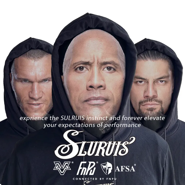 WWE拳王强森罗门基斯搞怪面罩cosply派对团建装扮人脸恶搞面具