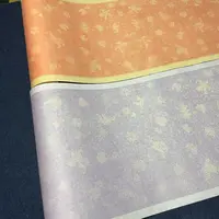 【生纸清乾隆描金宫绢长卷】大风堂加厚生纸书法作品纸