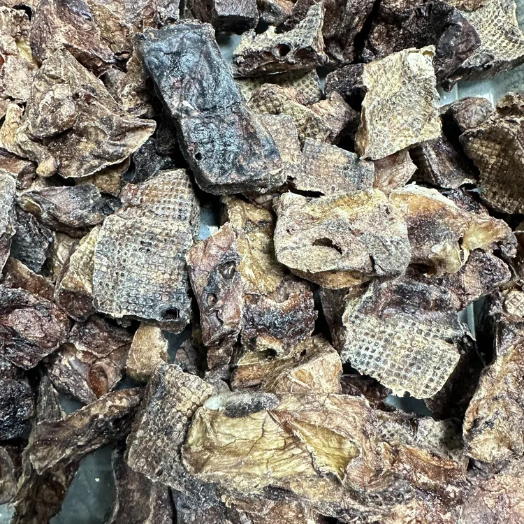 【清仓】烘干牛肺狗狗零食训犬磨牙食用