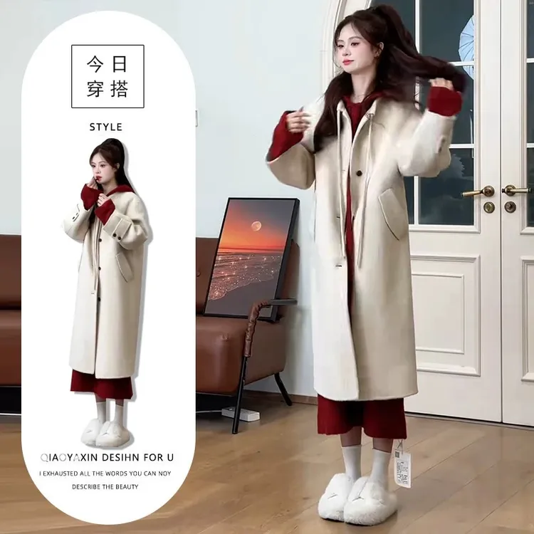 秋装女款爆款穿搭2025年秋季新款时尚慵懒风休闲外套裙子两件套